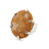 Glass Cocktail Ring