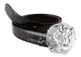 Glass Belt Buckle.  Rodeo-worthy.